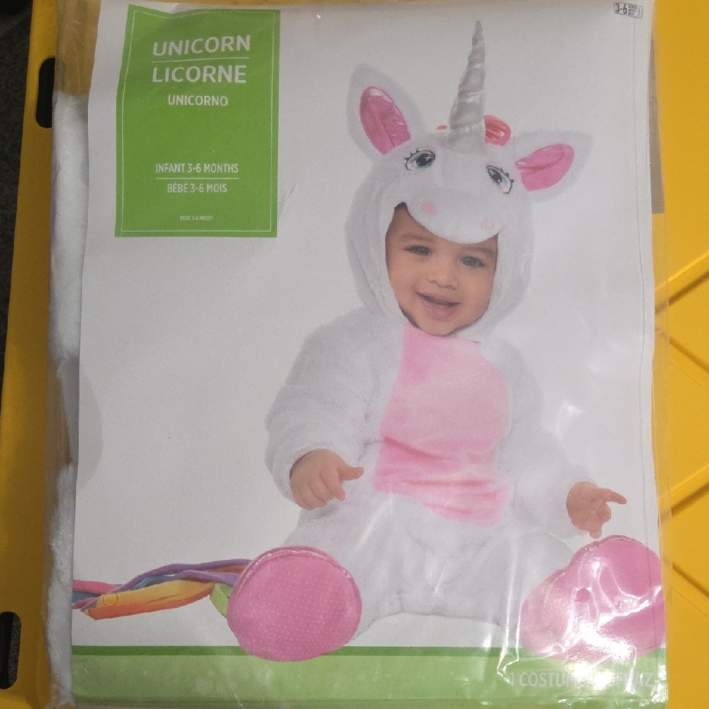 *BRAND NEW* Unicorn Baby Costume - White and Pink